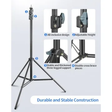 Blue Green Screen Backdrop Kit for Streaming and Photography
