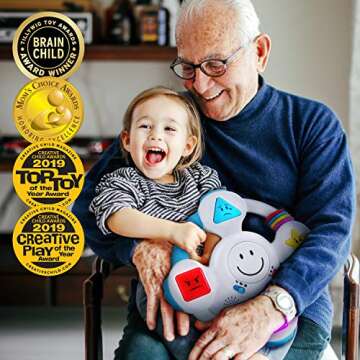 BEST LEARNING My Spin & Learn Steering Wheel - Interactive Educational Toys for 6 to 36 Months Old B...