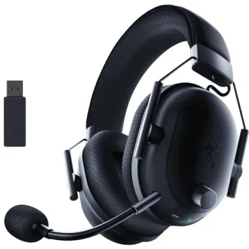 Razer BlackShark V2 Pro Wireless Gaming Headset 2023 Edition: Detachable Mic - Pro-Tuned FPS Profile...