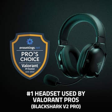 Razer BlackShark V2 Pro Wireless Gaming Headset - 70 Hr Battery