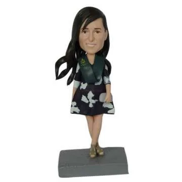 Custom Polymer Clay Bobblehead Figurines