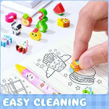 Xinnun 1800 Pcs Mini Erasers for Kids | Fun Gift Ideas