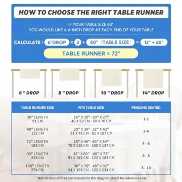 Artoid Mode Blue Christmas Table Runner for Holiday Decor