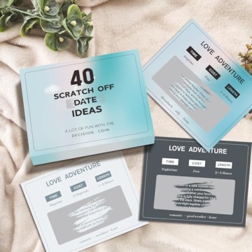 Creative 40 Dating Cards for Couples Romantic Adventure