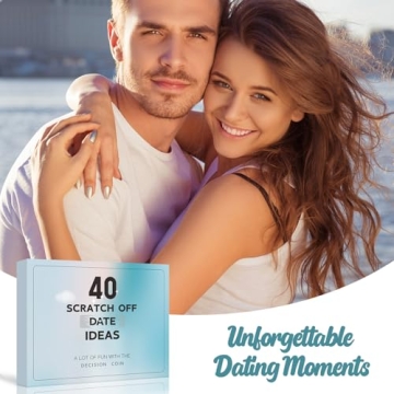 Creative 40 Dating Cards for Couples Romantic Adventure