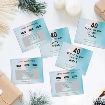 Creative 40 Dating Cards for Couples Romantic Adventure