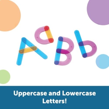 Letter Construction Set for Creative Learning Ages 3+