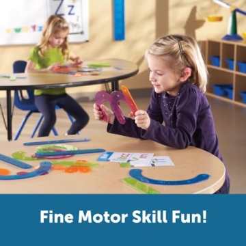 Letter Construction Set for Creative Learning Ages 3+