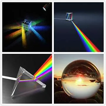 K9 Optical Crystal Photography Prism Set - Versatile and Fun