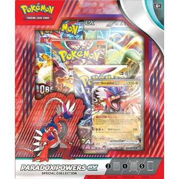 Pokémon TCG: Paradox Powers ex Special Collection -2023 Amazon Exclusive