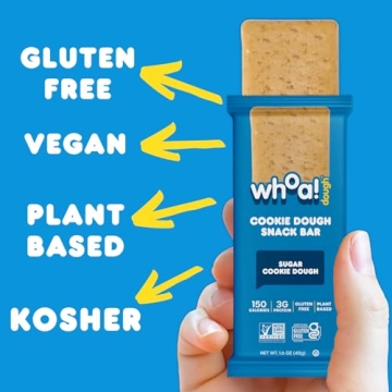 Whoa Dough Cookie Dough Bars - Healthy Indulgent Treats