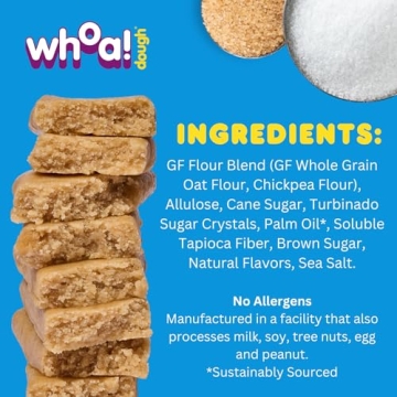 Whoa Dough Cookie Dough Bars - Healthy Indulgent Treats
