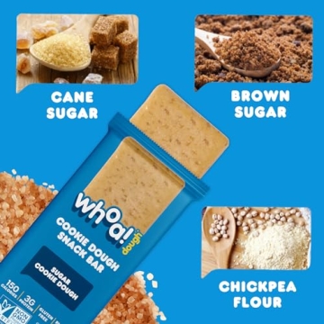 Whoa Dough Cookie Dough Bars - Healthy Indulgent Treats