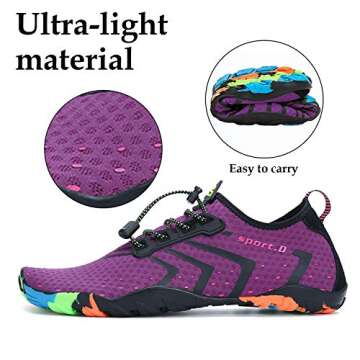 Mishansha Water Shoes Quick Dry for Beach and Water Sports