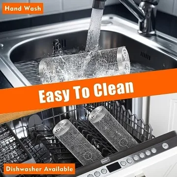 Premium Stainless Steel Grilling Baskets - Set of 2