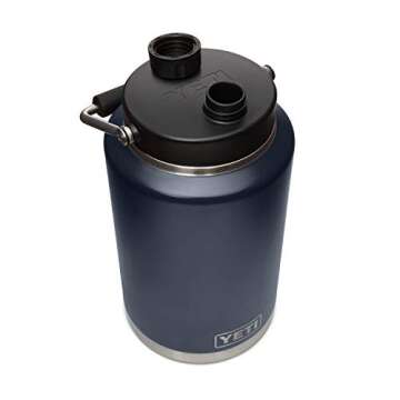 YETI Rambler Gallon Jug, Vacuum Insulated, Stainless Steel with MagCap, Navy