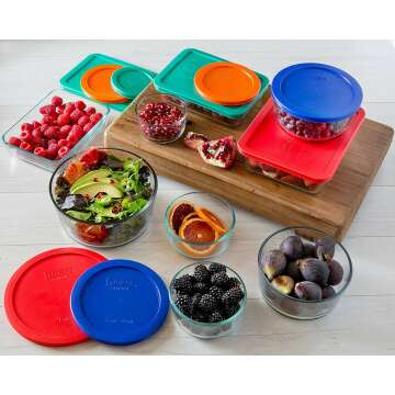 Pyrex Simply Store 18-Pc Glass Food Storage Set