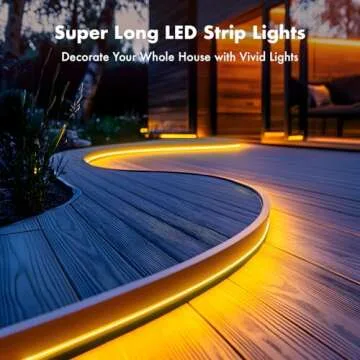 SILFU Neon Rope Lights, 20FT RGB Led Strip Lights, Waterproof IP67, DIY Design, Music Sync, 24 Keys Remote Control, Multiple Modes,for Living Room, Bedroom, Holiday Decoration