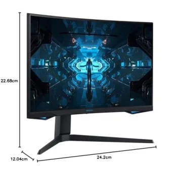 SAMSUNG 27" Odyssey G7 240Hz Gaming Monitor, Curved