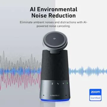 AnkerWork S600 Bluetooth Speaker with AI Noise Cancellation