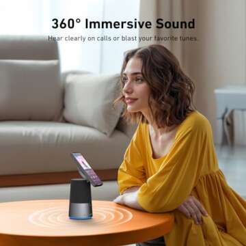 AnkerWork S600 Bluetooth Speaker with AI Noise Cancellation
