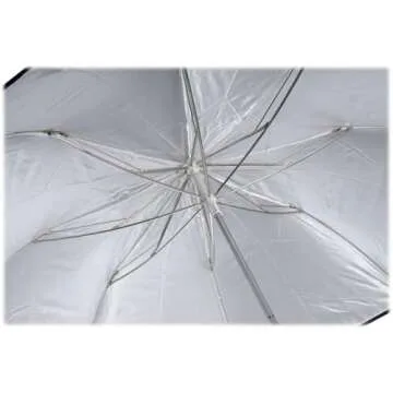Westcott 43-Inch Optical White Satin Umbrella