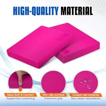 Yes4All Non-slip Foam Balance Pad for Stability Training