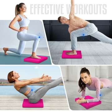 Yes4All Non-slip Foam Balance Pad for Stability Training