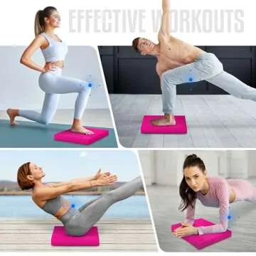 Yes4All Non-slip Foam Balance Pad for Stability Training