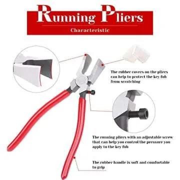 Shynek KeyFob Hardware Set - 40pcs Keychain Making Kit