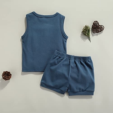 Karesoull Infant Baby Boy Summer Outfit Shorts Set