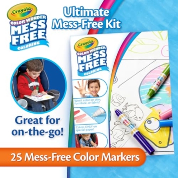 Crayola Color Wonder Mess Free Coloring Kit for Kids
