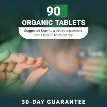 Dr. Berg's Organic Greens Superfood Tablets for Energy