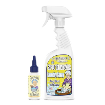 Grandma's Secret Spot Remover Laundry Spray - Chlorine & Toxin-Free Combo