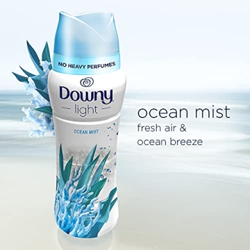 Downy Light Scent Booster Beads for Washer, Ocean Mist, 24 oz