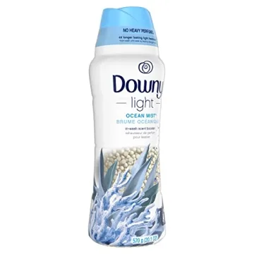 Downy Light Scent Booster Beads for Washer, Ocean Mist, 24 oz