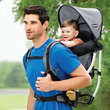 Chicco SmartSupport Backpack Carrier Lightweight Baby Carrier