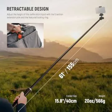 NEEWER All Metal Phone Tripod with Remote for Photography