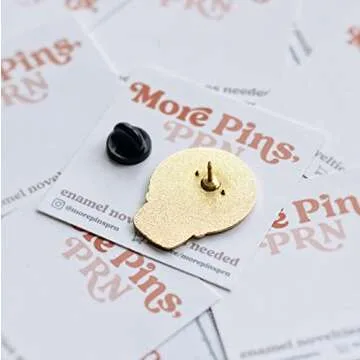 Just A Small Poke Cactus Enamel Badge Reel Pin | Cute Phlebotomy Nurse Doctor Healthcare Medical Gift