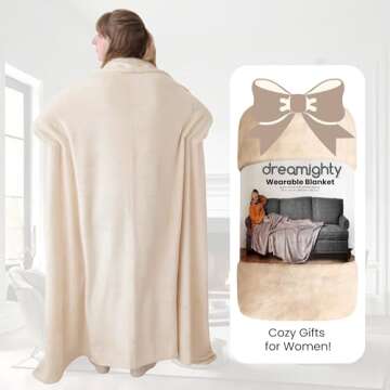 Comfortable Wearable Blanket for Cozy Moments