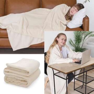 Comfortable Wearable Blanket for Cozy Moments