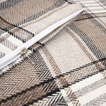 Chic Cotton-Linen Pillow Covers for Indoor/Outdoor Use