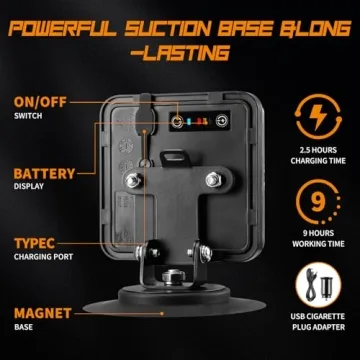 Wireless Trailer Lights - Magnetic with Strobe Functionality