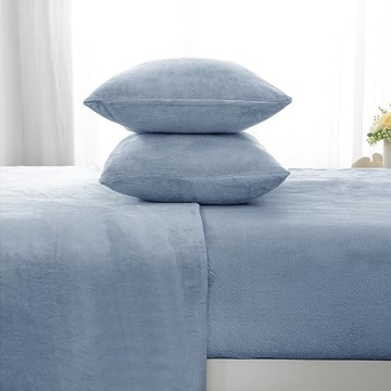 Softan Micro Fleece Bed Sheet Set - King Size Warmth and Comfort