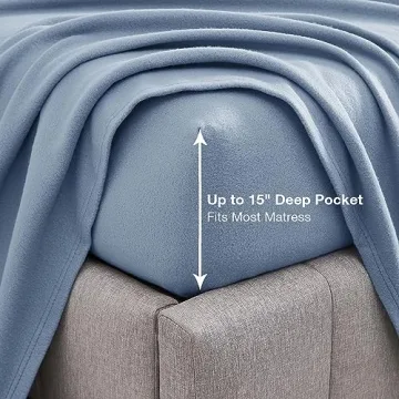 Softan Micro Fleece Bed Sheet Set - King Size Warmth and Comfort