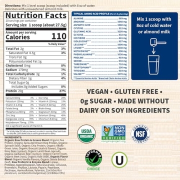 Garden of Life Raw Organic Protein for Every Lifestyle