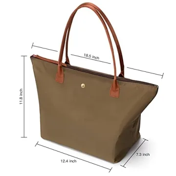 GM LIKKIE Nylon Tote Bag, Stylish & Waterproof for Women