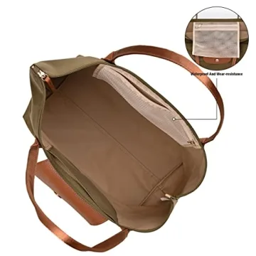 GM LIKKIE Nylon Tote Bag, Stylish & Waterproof for Women