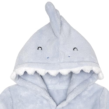 Gerber Shark Bathrobe for Babies 0-9 Months - Cozy Gift