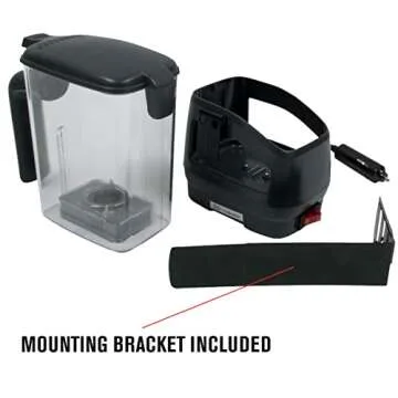 RoadPro 12-Volt 20oz. Smart Car Pot - Black - 5027S, 100 watts